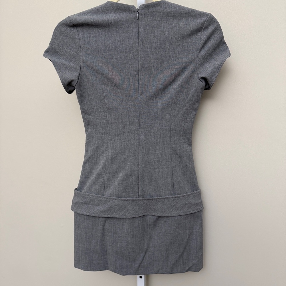 ZARA VIRAL 2025 COLLECTION BELTED SHORT DRESS SIZE XS nwt - Picture 7 of 7